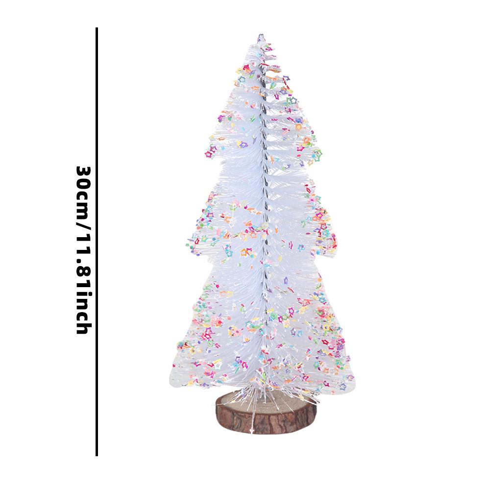 Mini Christmas Elegant Tree Decor Charming Star Shape Design Tabletop Display For Joy Holiday