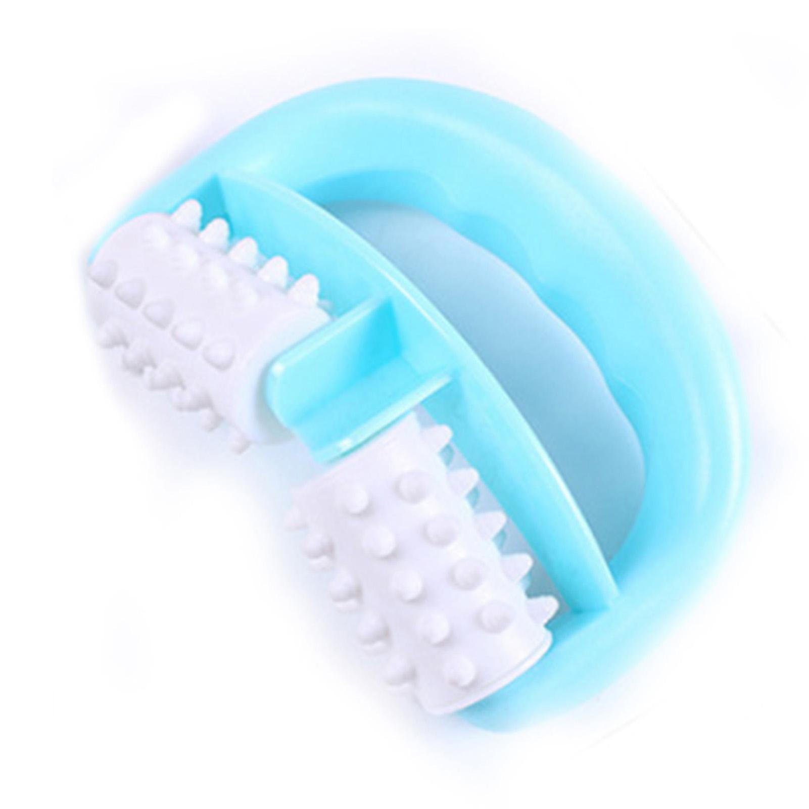 

Массажный ролик Fascia Release, ручной инструмент для глубокого массажа тканей с 2 роликами для шеи, плеч, ног