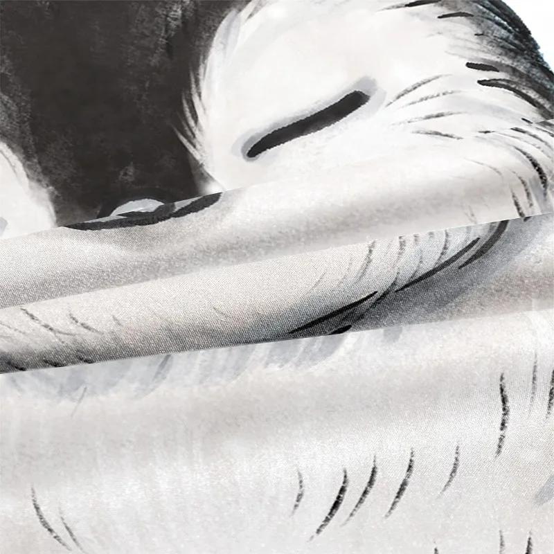 Lovely Little Penguin Comforter Bedding Sets 3D Print Blue 135x200 Bedroom Bed Cover Set For Changjin DeerKangarooOstrich