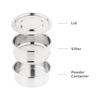 watchget Coffee Sieve, Stainless Steel Coffee Powder Sifter, Calibration Sieve, Coffee Bean Grinding Test Sieve with Lid, 20 Mesh