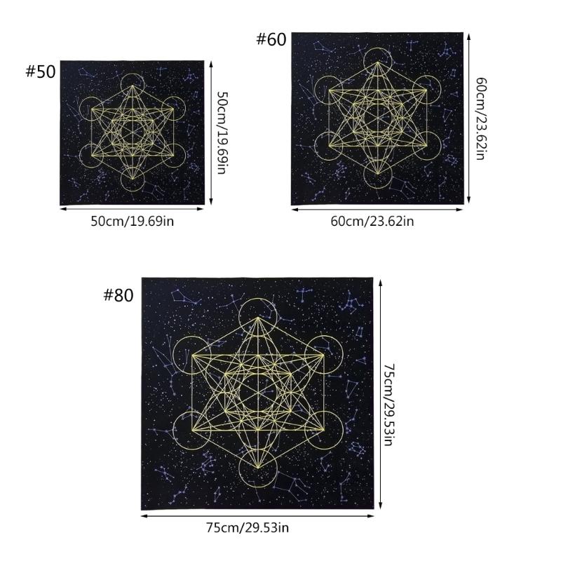 Altar Cloth Tarot Table Napkin Tarot Cloth Tapestry Tarot Divination Cards Cloth