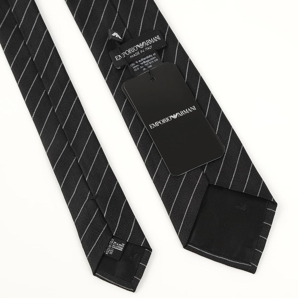 [Emporio Armani] Necktie Gift AR009 (AR009-12 Black PH007-00998) [Item]