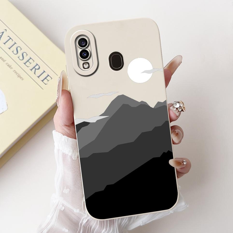 For Samsung Galaxy A20 A20s A30 M10s Case Stylish Painted Soft Silicone TPU Phone Back Cover For Samsung M10s A105F A107F Funda