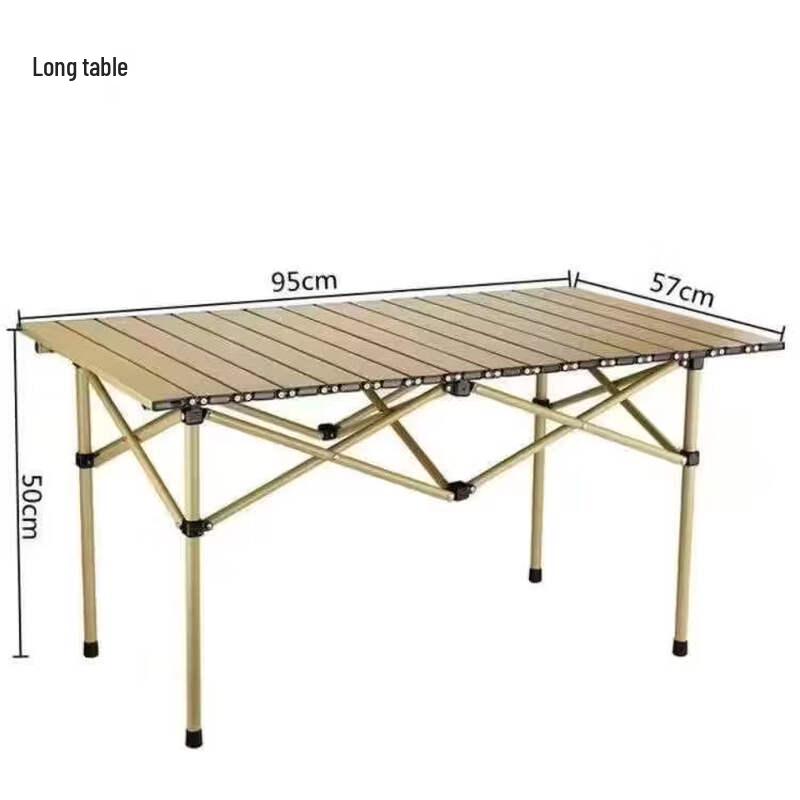 ZISIZ Folding Camping Table and Chair