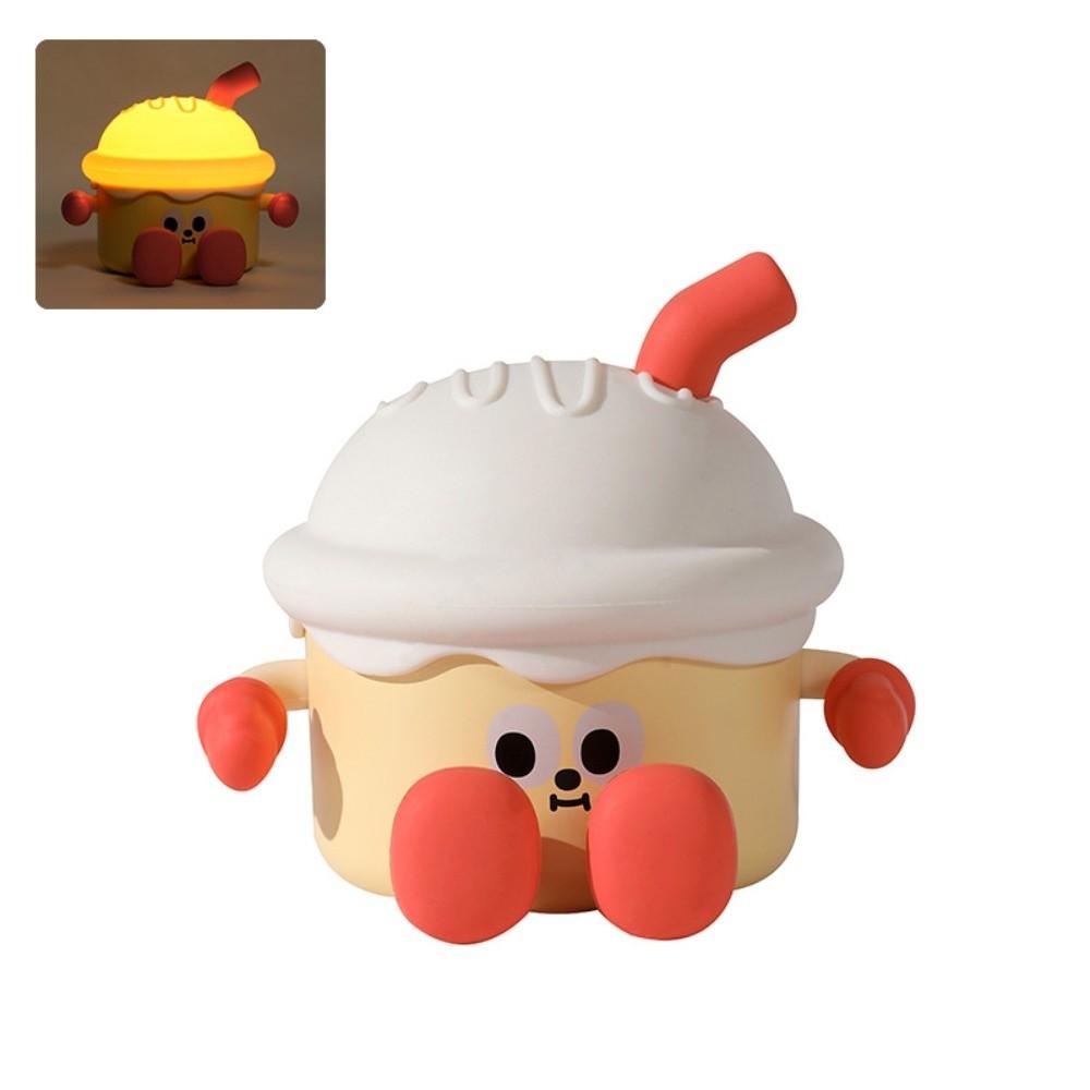 Creative Sensor Pat Lamp Cute Ice Cream Lamp Sleep Aid Light Bedside Lamp For Adults