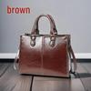 Spring 2025 Women's Leather Crossbody Shoulder Bag - Genuine Cowhide Casual Handbag for Ladies