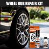 Car Wheel Scratch Repair Kit Alloy Rim Scrapes Scratches Remover Silver Wheel Paint auto Rim Repair Kit Car Accessories
