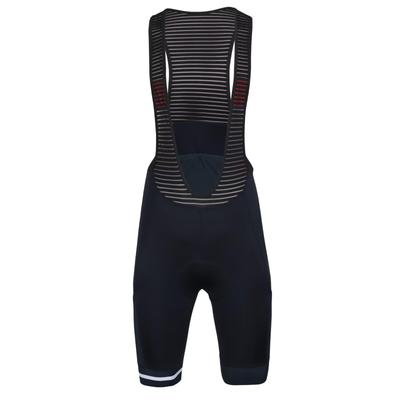 Calções de Ciclismo Morethan com e Características Elásticas Masculino (Tamanho G/Preto/Comprimento Cropped) Almofada, Absorvente de Suor, Secagem Rápida, Refletivo, (BVP-013)