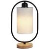 2022 Originele 1Pc E27 Nordic Eenvoudige Slaapkamer Nachtkastje Bureaulamp Thuis Houten Base Led Reading Night Light