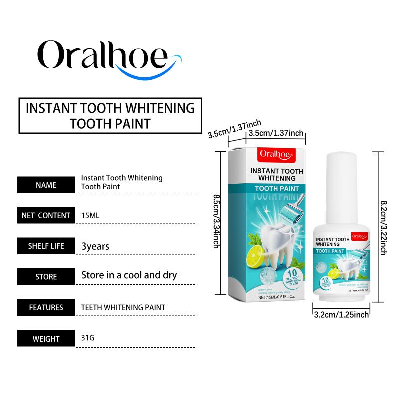 Eelhoe Whitening Tooth Paint Clean Teeth Reduce Pigmentation Improve Dullness Brightening Dental Remove Tooth Stains Oral Care