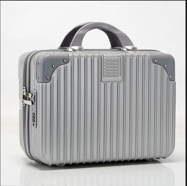 Women's Portable Makeup Tote with Lockable Storage and Carry-On Luggage Option