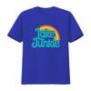 Lake Junkie T Shirt Summer Vacation Rainbow Print Funny Life  Vintage Washed Slightly Comfortable Stylish Unisex Soft Versatile