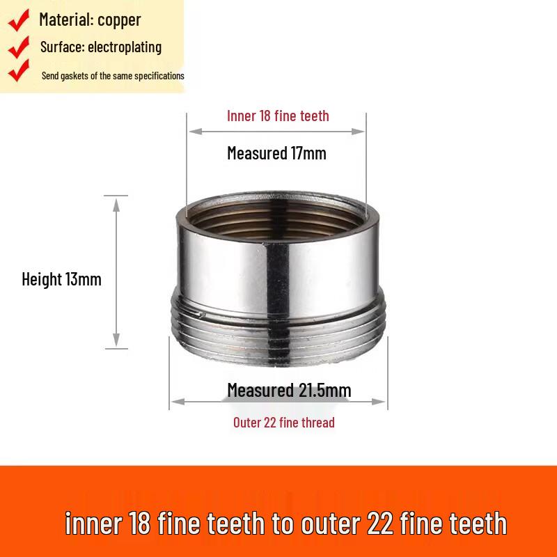 Kitchen Faucet Adapter Aerator Set