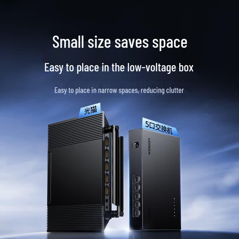UGREEN 5-Port 2.5G Gigabit Ethernet Switch (CN version)