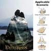 1pc The Lord of the Rings The Return of the King Flannel Blanket Soft Warm Throw for Home, Office, Travel, All-Season Cozy Bedding GiftL1273