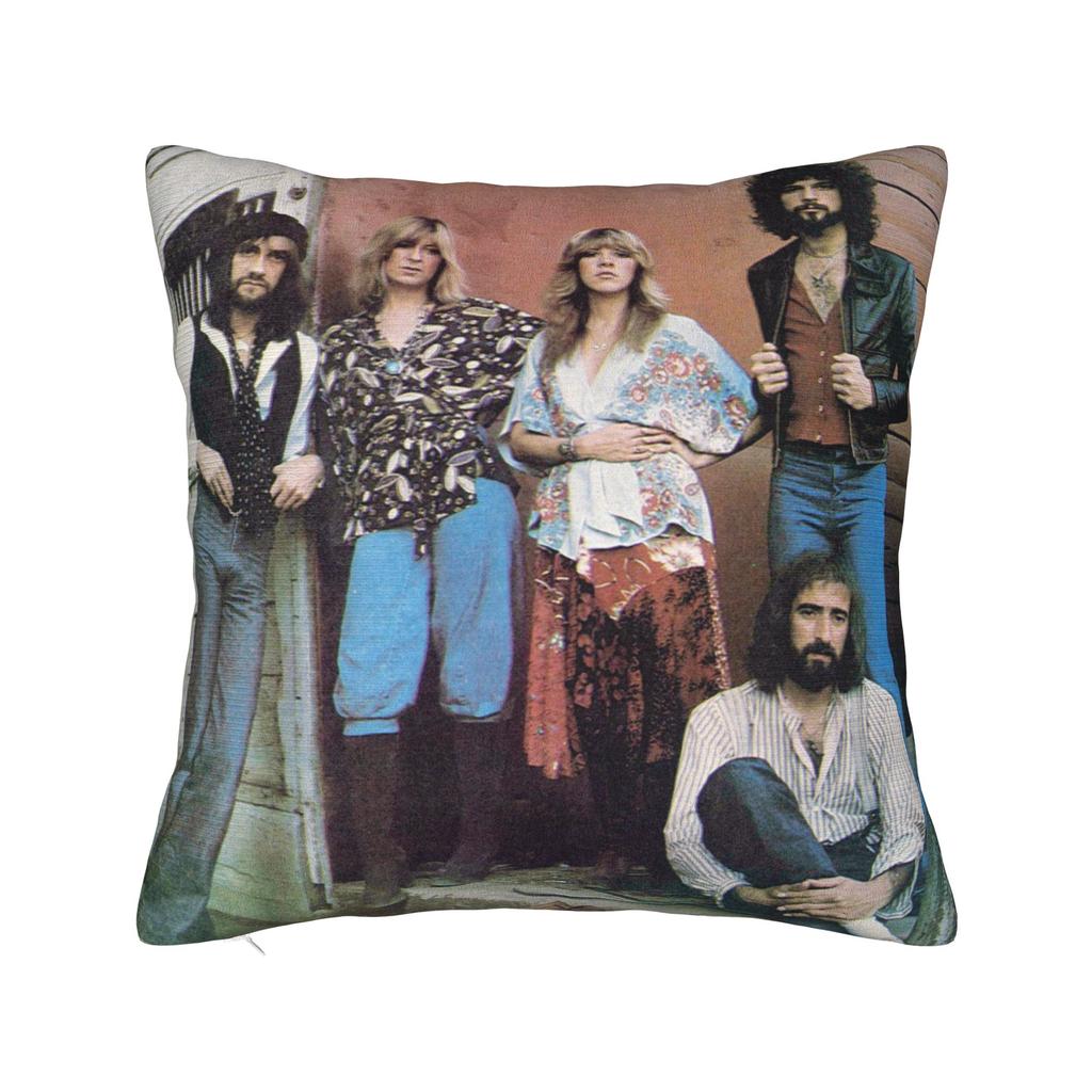 New Style Bedroom Fleetwood Mac rock metal band  Decoration Pillowcases Merch  Pillow Cover Square Multi-Size