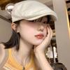 Fashion Soft Beret Hat Casual Retro Painter Hat Peaked Hat British Style Newsboy Hat Men Women
