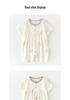 Cheng Bao Summer Baby Bodysuit Short Sleeve Modal Newborn Romper Pajamas