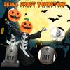 Halloweenská nafukovací zářící dekorace na párty Párty Domácí dekorace Ozdoby Snadná instalace a plná atmosféry