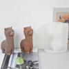 Cute 3D Alpaca Silicone Mold Creative Cartoon DIY Chocolate Candy Molds Kitchen Baking Cake Decoration Tool Candle Soap Mould