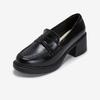 ESquire Women S Chunky Loafer pumpS Black