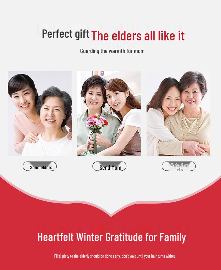 Trendy Women's Mid-Length Thickened Down Jacket - 2025 Winter Collection for Stylish Young Moms and Middle-Aged Women