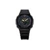 Casio Unisex Liquid Crystal/Analog Dual Display Series Black Watch GA-2100RGB-1APRT