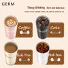 GEMEI Shining Insulated Travel Mug with Straw