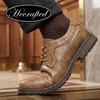 Men Shoes Brand Comfortable Fashion 2026 Leather Shoes Men