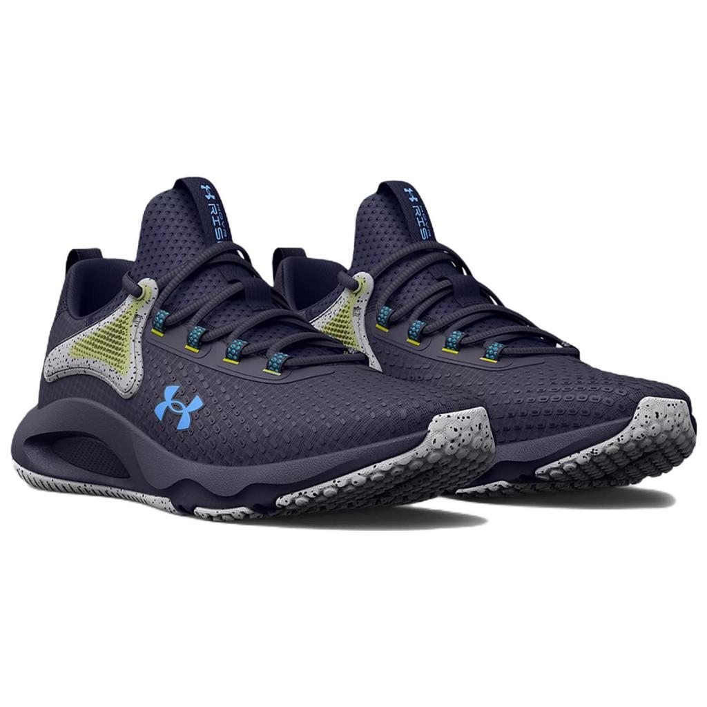 Under Armour HOVR Rise 4 Tempered Steel Men Sneakers Purple Midnight-Navy 3025565-500