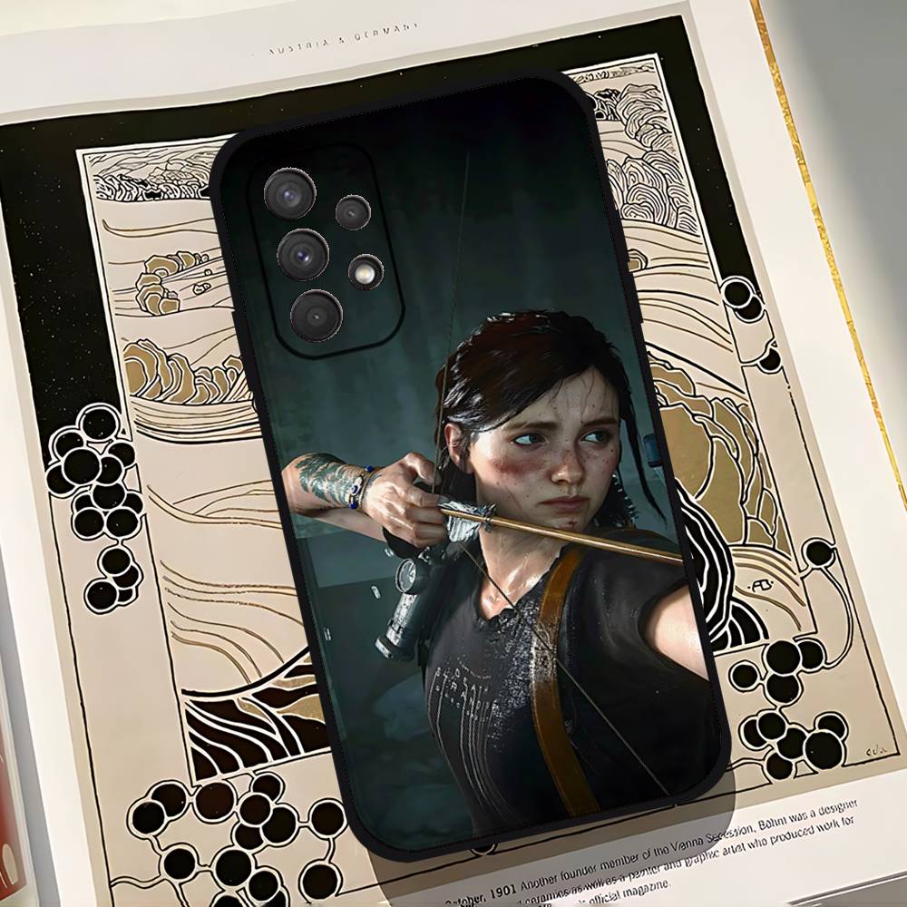 

Cool E-Ellie Williams Phone Case For Samsung Galaxy S25 S24 S23 S22 S21 FE Plus Ultra A13 A20 A32 A70 Black Cover S22 ULTRA