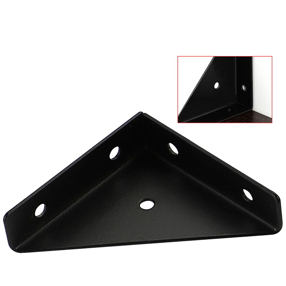 4pcs Angle Corner Brackets Fasteners Heavy Protector Right Triangular Angle Corner Stand Supporting Cabinet Furniture Hardware