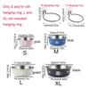 Pet Cat Feeding Bowl Stainless Steel Plastic Non-slip Single Bowl Food Drinking Tray Feeder Drop-resistant Durable Pet Dog Bowl
