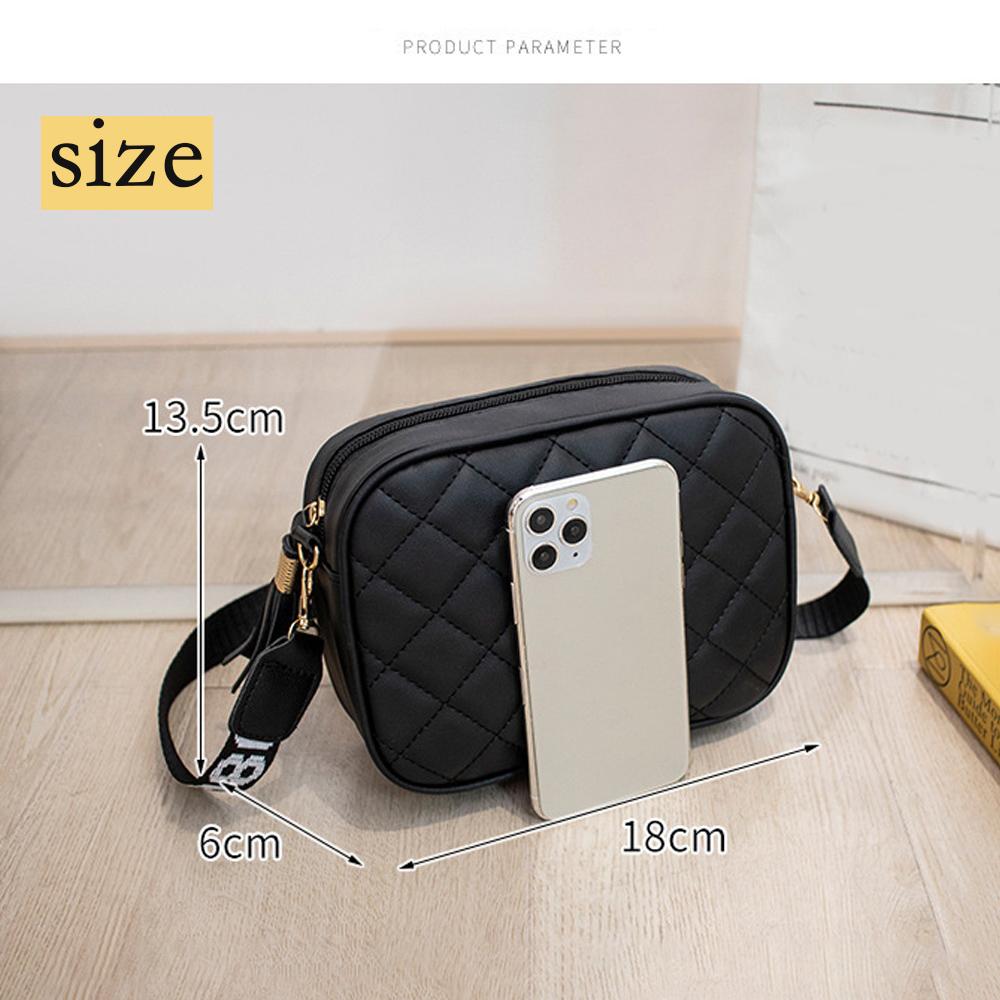 Single Shoulder Women's Handbags Daily Lingge Tassel Accessories PU Leather Messenger Bag Butterfly Tags Crossbody Bag Girls