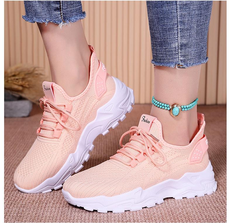 Fashion 2025 New Arrival Women's Chunky Sneakers Lightweight Soft Fashion Walking Shoes Breathable Tennis Shoes for Sport Gym Workout