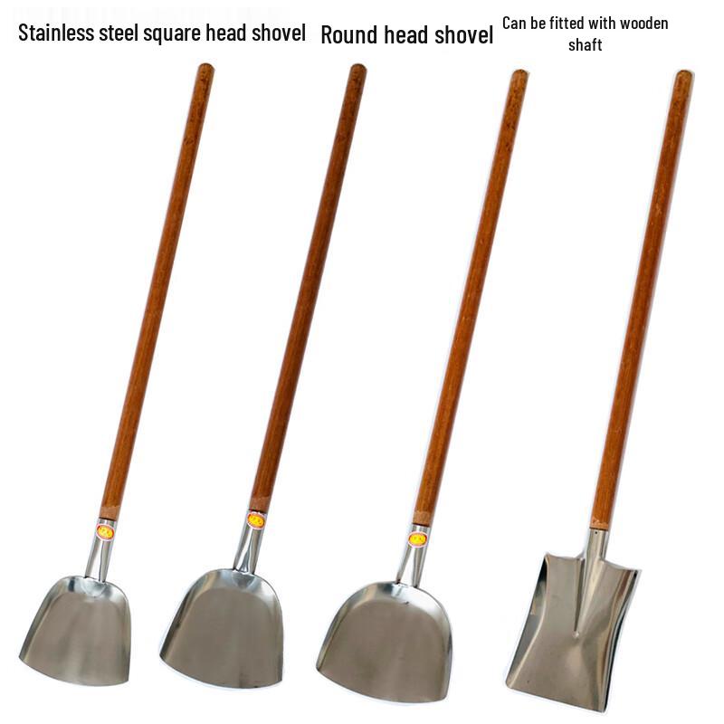 FATTBAO Stainless Steel Wood Handle Kitchen Spatula