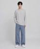 AGOD Wide Denim Pants [Medium Blue]