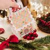 8 Pcs Cute Christmas Treat Candy Boxes Portable Dessert Packaging Case Small Cookie Containers Party Favor Supplies