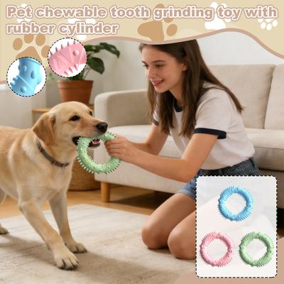 Pet Toys, Dog Toys, Hedgehog Chew Rings, Teething Chew Sticks