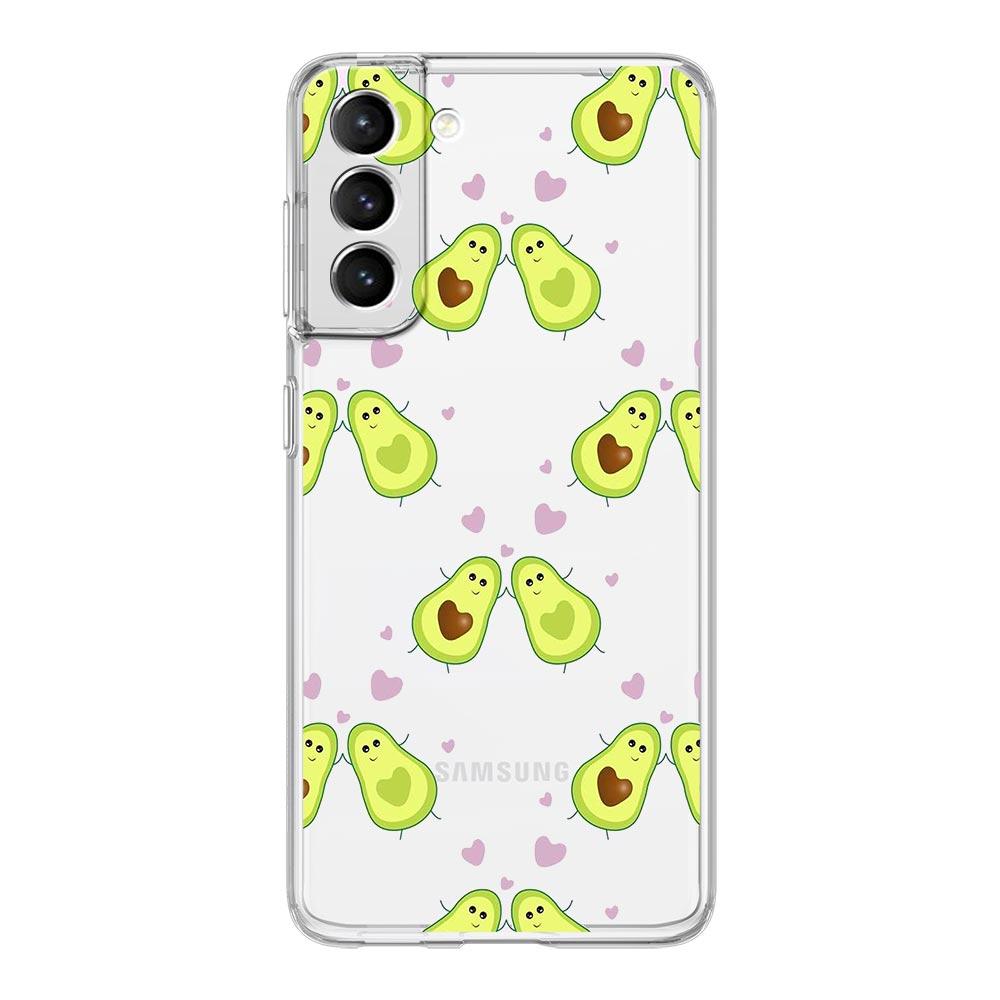 Roztomilý pouzdro na telefon s prasátkem, pandou a avokádem pro Samsung Galaxy S20 Ultra S21 FE 5G S10E S9 S8 S10 Plus Note 20 10 Lite M31 M22 M32 Kryt