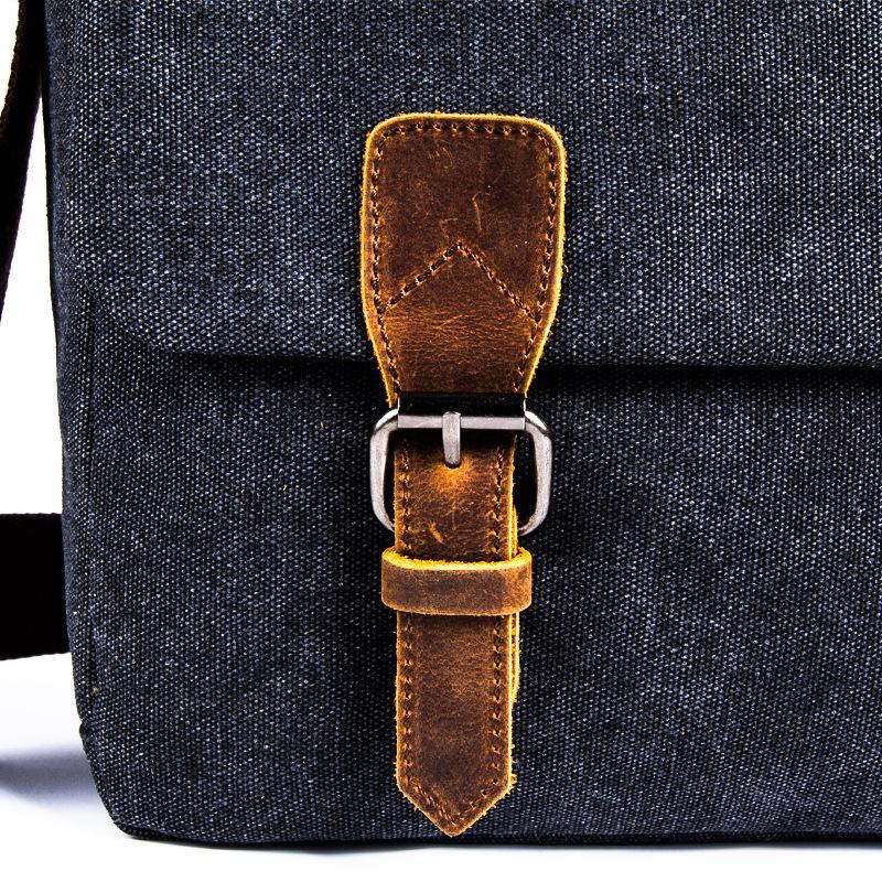 Canvas Crossbody Unisex Travel Tote & Messenger Bag