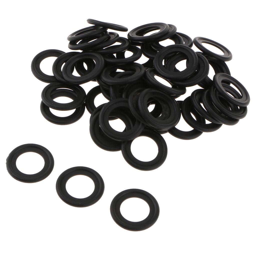 High Performance Rubber Oil Drain Plug Washers Gasket Set for Engine Oil Pan Car Drain Bucket