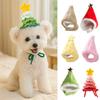 Ears Pet Christmas Headsets Cute Style Warmth Design Dog Headsets Rabbit Design Winter Warmth Dog Hats New Year Celebration
