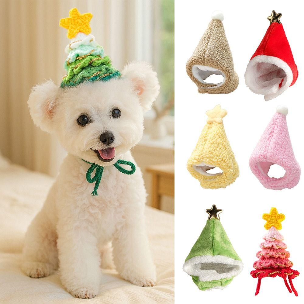 Ears Pet Christmas Headsets Cute Style Warmth Design Christmas Hats Winter Warmth Rabbit Design Dog Headsets Holiday Accessories