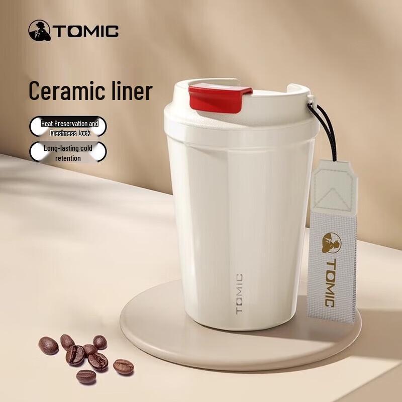 TOMIC Portable Stainless Steel Insulated Mug