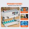 SucceBuy Continuous Bag Band Sealing Machine Vertical Sealer with Digital Temperature Control for 0.02-0.8 mm Plastic Bags Films