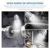 10W LED Machine Work Light with Flexible Gooseneck and Magnetic Base 1000LM 6500K Shop Tool Lamp for Work Bench Sewing Machine