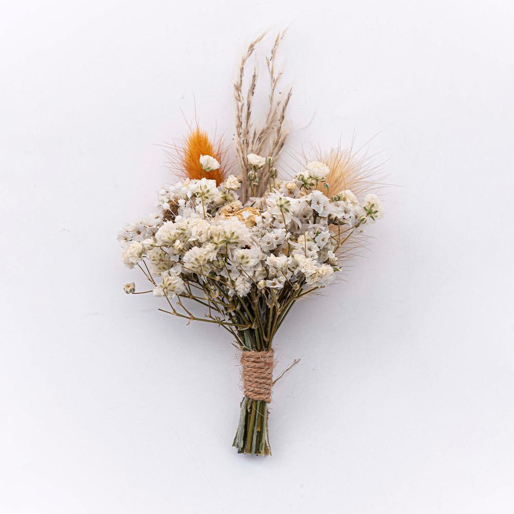 Вечный цветок Мини букет из сухоцветов Деловые мероприятия Подарки Аксессуары Свадебные сувениры Многоцветный на выбор
