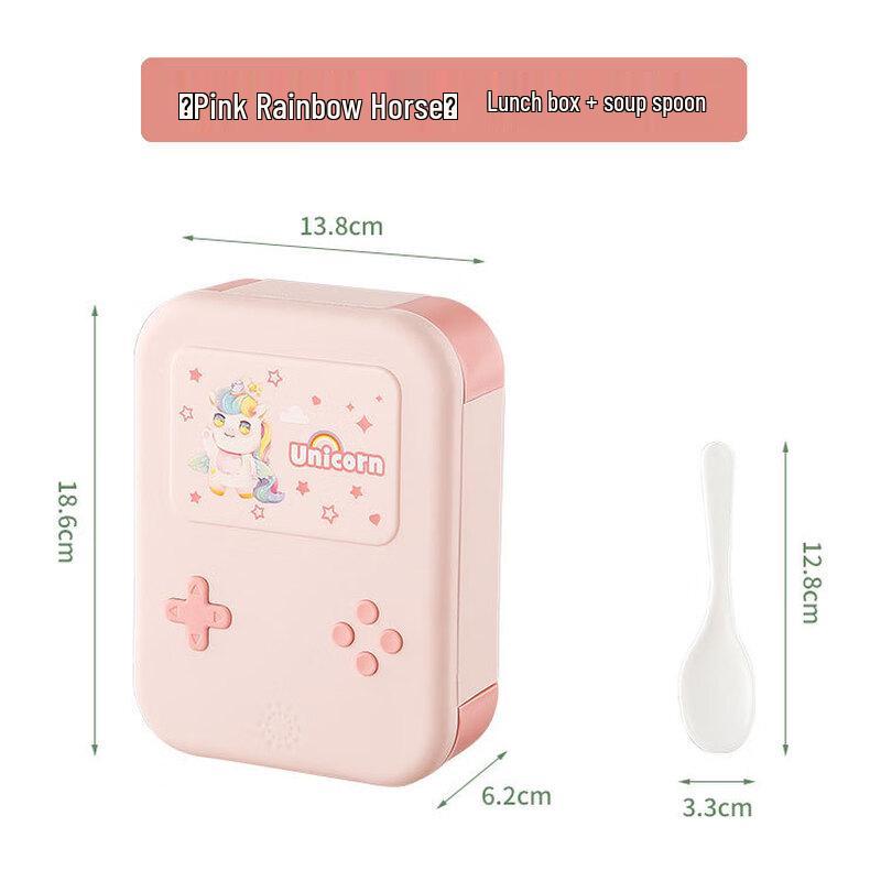 ZISIZ Portable Lunchbox with Game Console Design