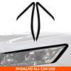 For Honda Accord 2014-2017 Piano Black Stickers Central Radio AC CD Selector Door Panel Car Accessories Interior Decorative